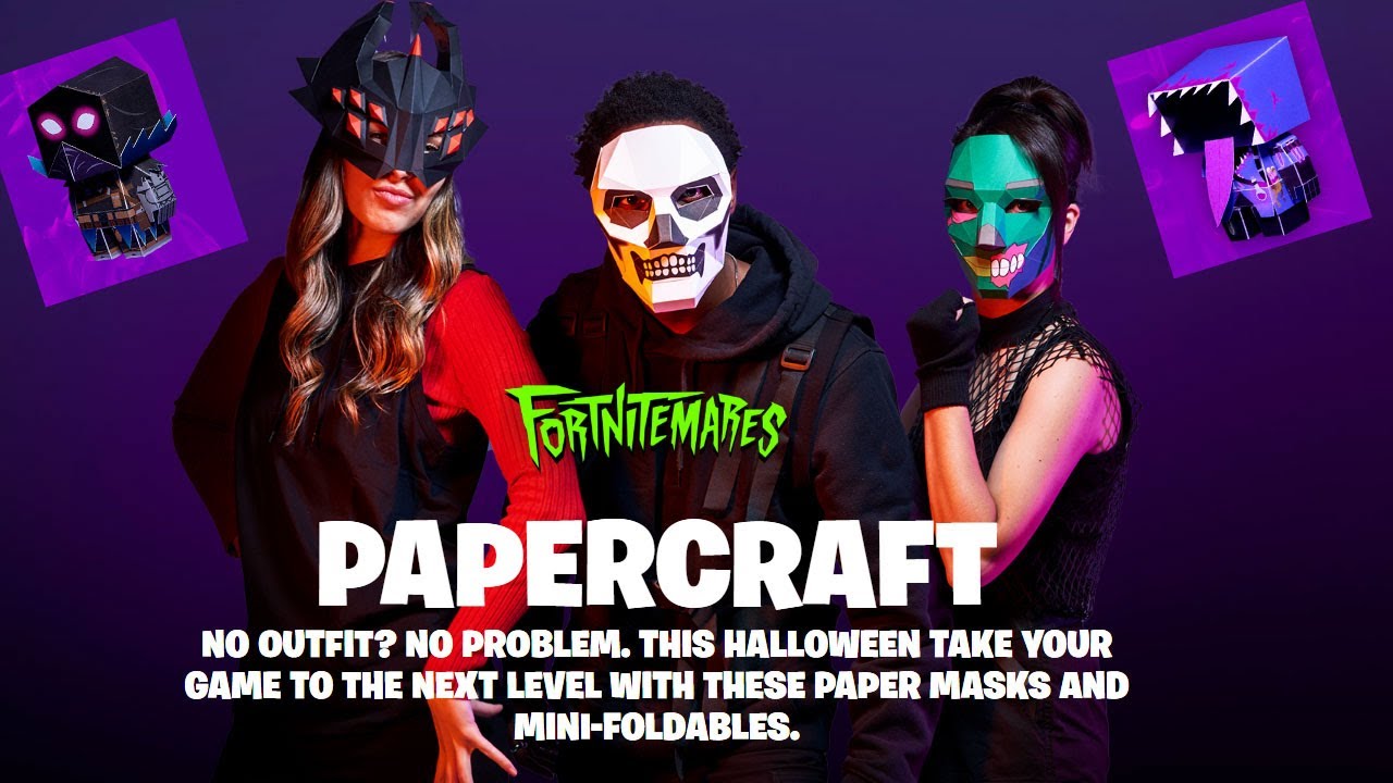 Video thumbnail for Fortnite Costume DIY - Papercraft [Free Costume Templates]
