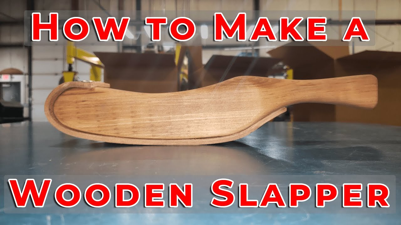 Video thumbnail for How to make a wooden slapper