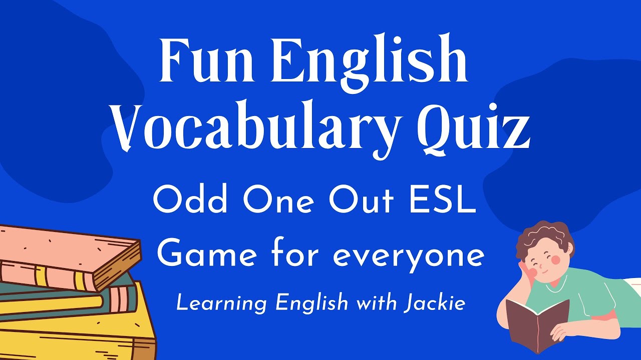 'Video thumbnail for Odd One Out ESL Game (Online) | Fun English Vocabulary Quiz for All Ages'