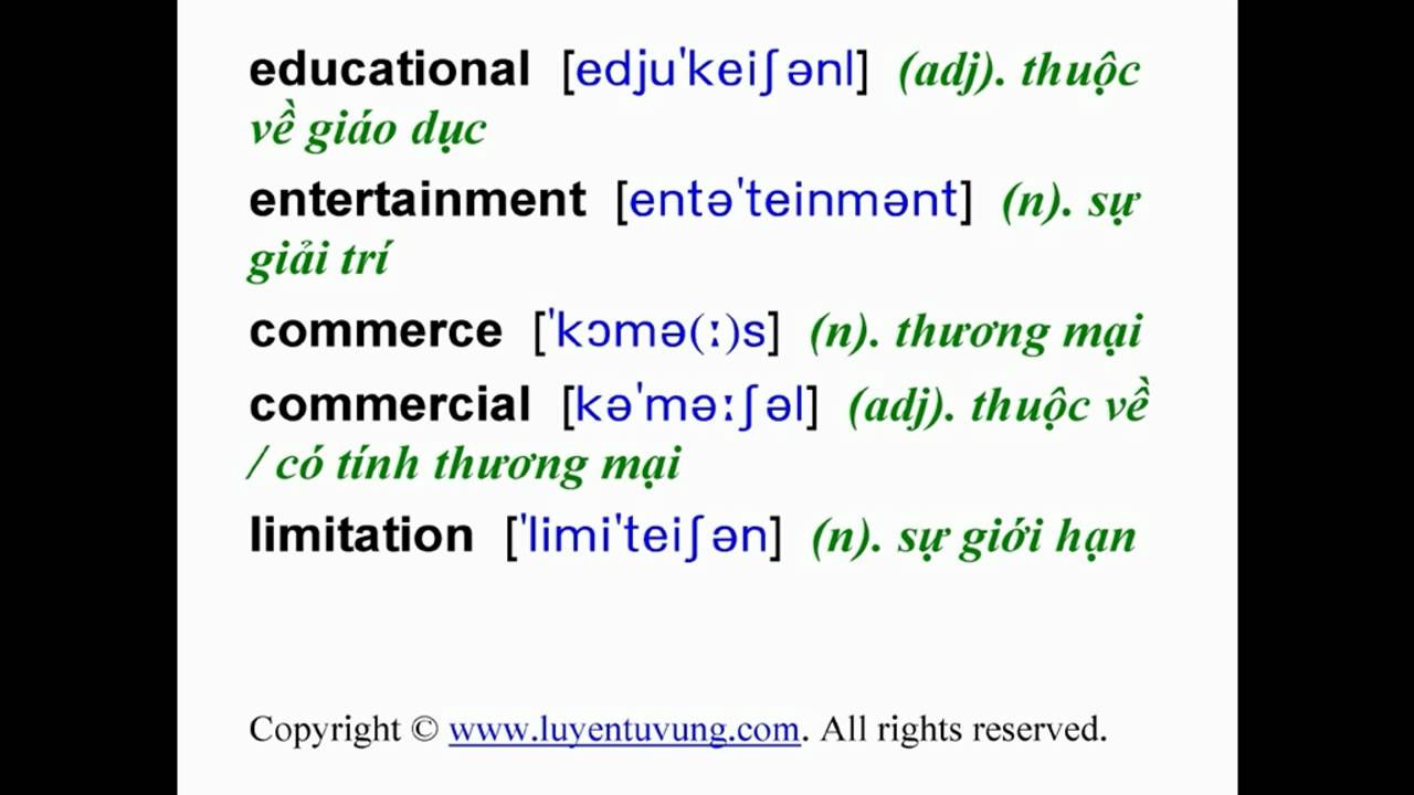 'Video thumbnail for Learn English Vocabulary - Grade 9 - Unit 05 - Lesson 04'