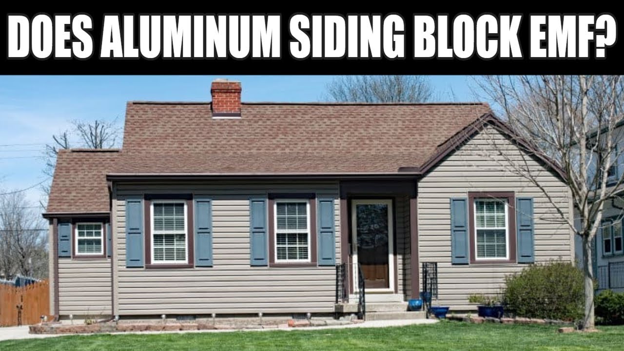 'Video thumbnail for Does Aluminum Siding Block EMF? | EMF Protection'