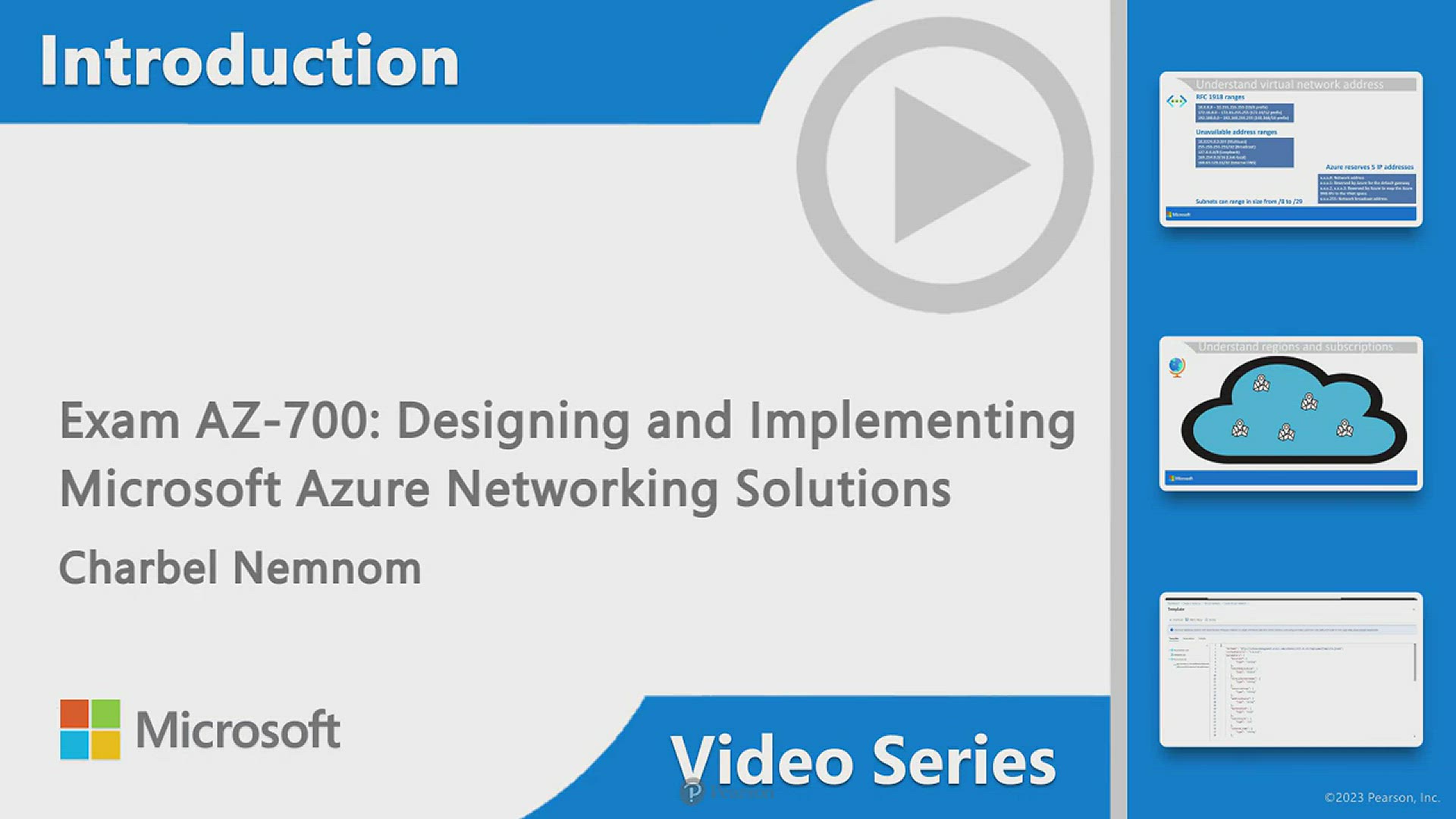 'Video thumbnail for Exam AZ-700 Introduction'