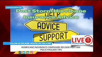 'Video thumbnail for Spanish Version - Hurricane insurance companies release post Ian policyholder tips'