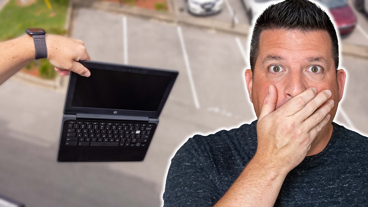 Video thumbnail for We Dropped A Chromebook From A Two-Story Building
