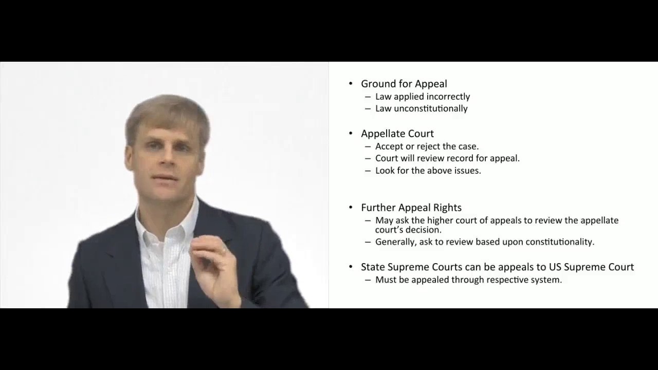 'Video thumbnail for Appeal of Civil Trial'