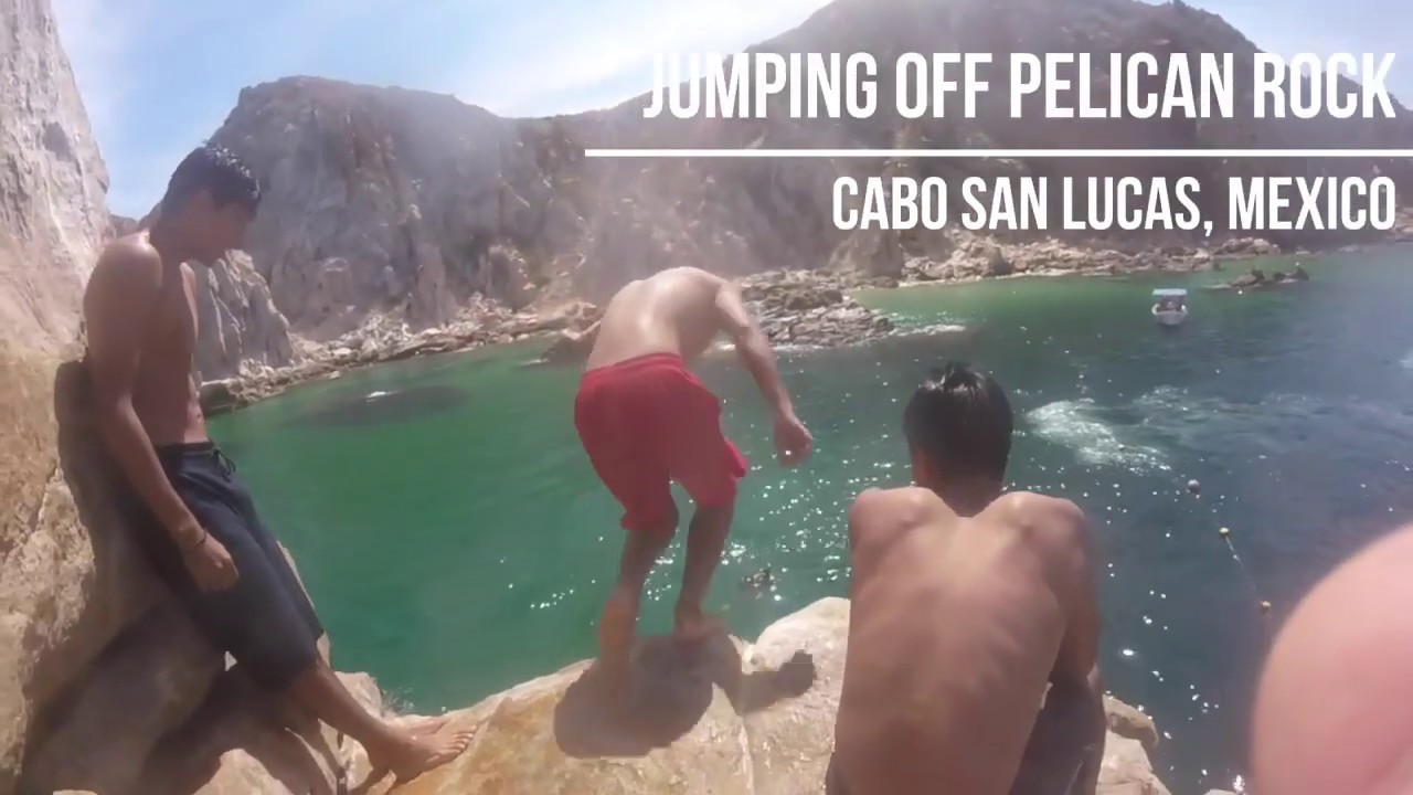 'Video thumbnail for Jumping off Pelican Rock'