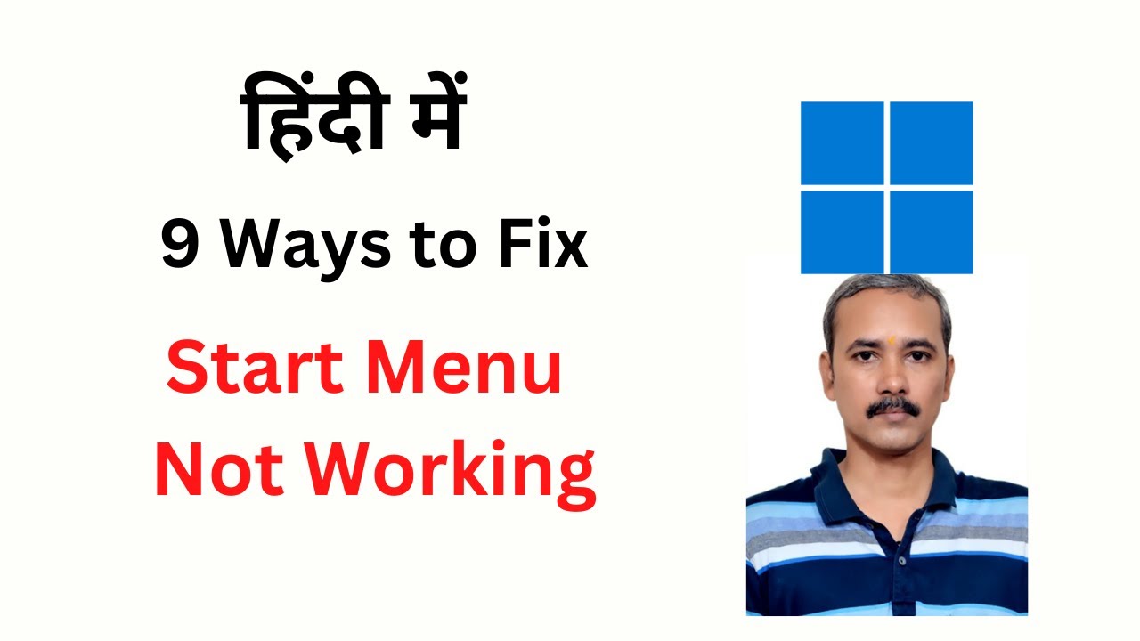 'Video thumbnail for Windows 11 Start menu not working, how to fix?'