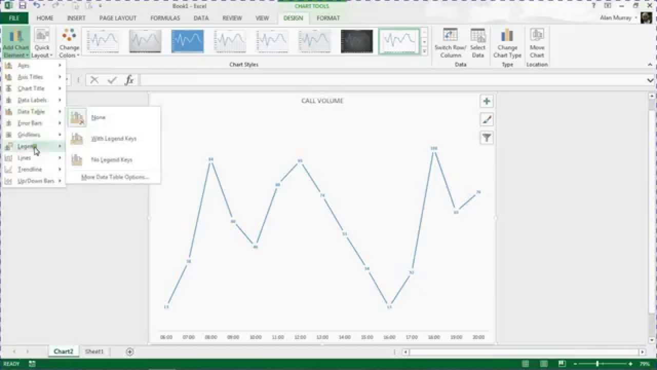 Video thumbnail for Add Drop Lines to a Line Graph in Excel