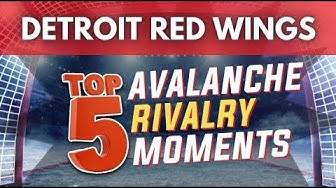 Video thumbnail for Detroit Red Wings: Avalanche Rivalry Top 5 Moments