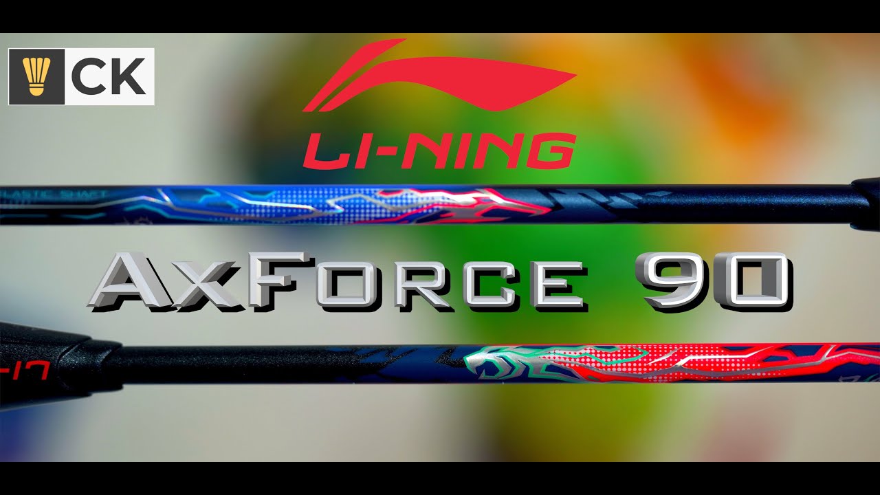Video thumbnail for LiNing Axforce 90 Max: Tiger & Dragon Badminton Racket Review & Comparison