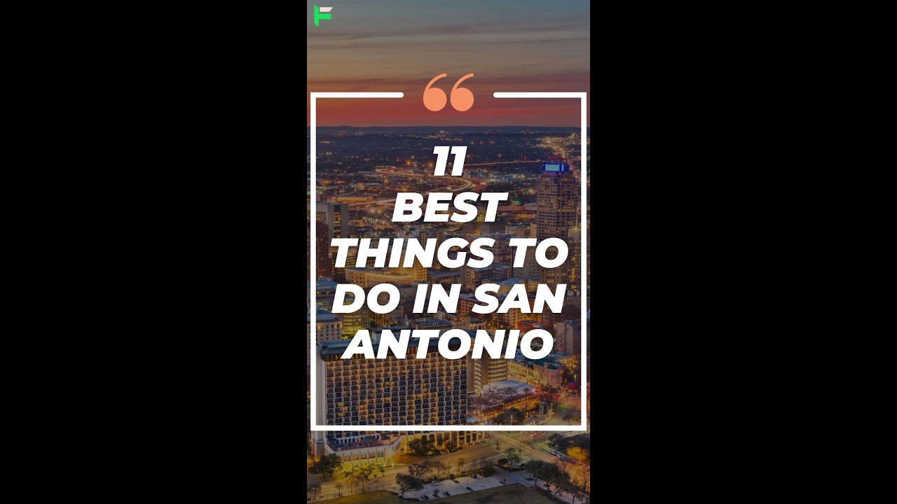 Video thumbnail for 11 Best Things To Do In San Antonio #shorts