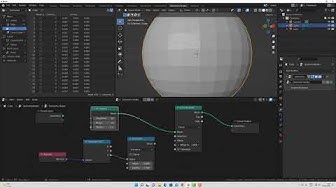Video thumbnail for Blender Tutorial - How To Use The Normal Attribute In Geometry Nodes