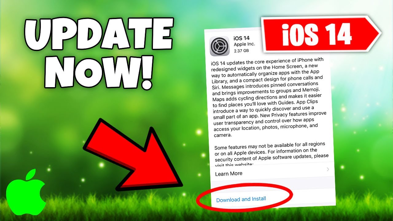 Video thumbnail for How To Install iOS 14 Without being an Expert