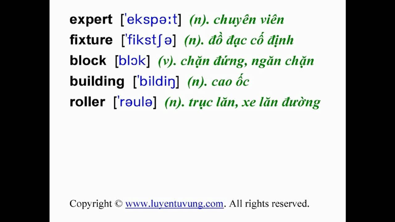 'Video thumbnail for Learn English Vocabulary - Grade 9 - Unit 09 - Lesson 02'