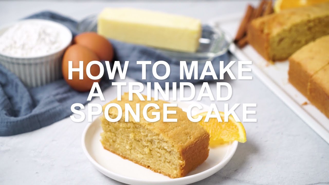 'Video thumbnail for How to make Trinidad Sponge Cake | Trini Sponge Cake recipe | Classic Bakes'