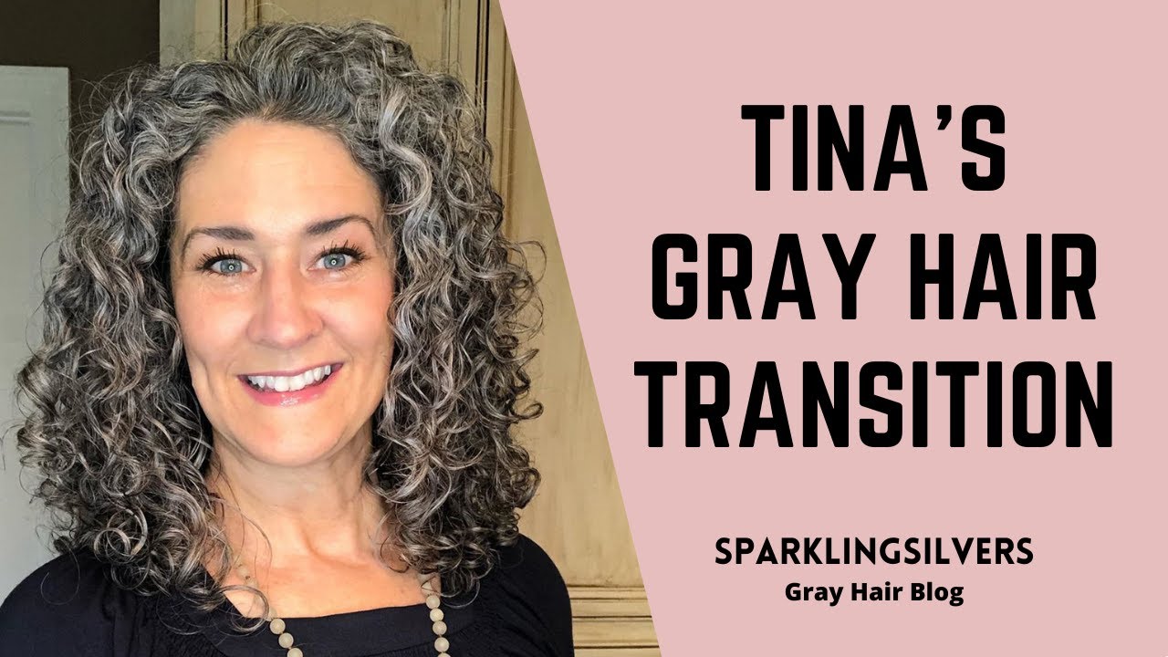 'Video thumbnail for CURLY AND GRAY TINA | GRAY HAIR TRANSITION STORY'