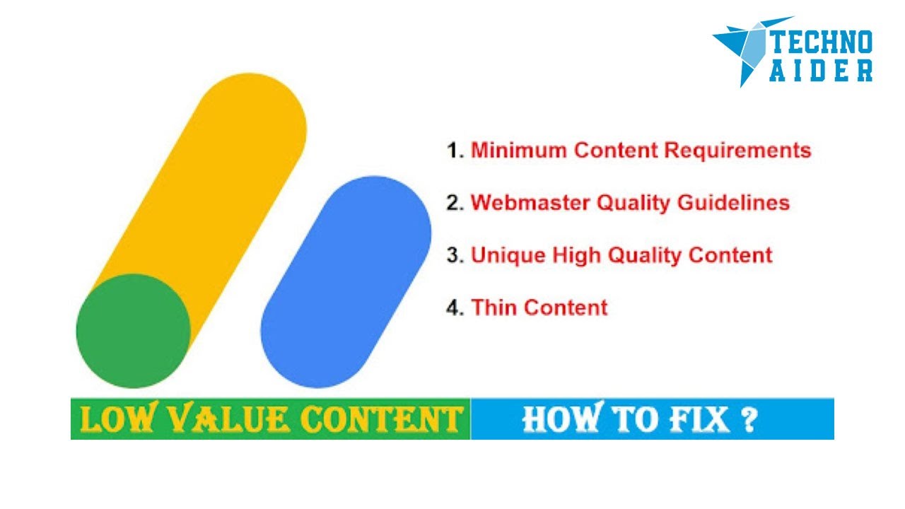 Video thumbnail for Best Tips To Fix Google AdSense Low Value Content Error 2021