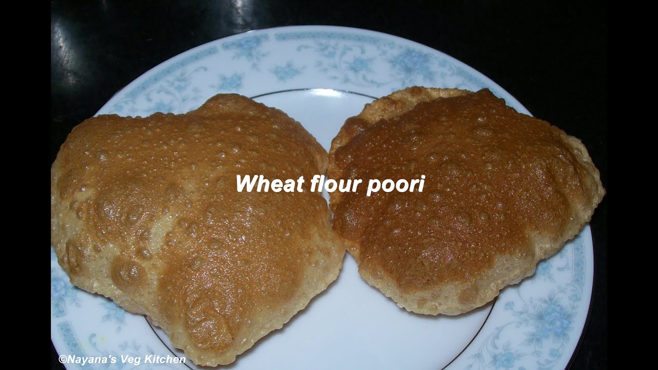 'Video thumbnail for Whole wheat flour rava poori recipe | Sooji atta puri | गव्हाच्या पिठाची पुरी | Nayana's Veg Kitchen'