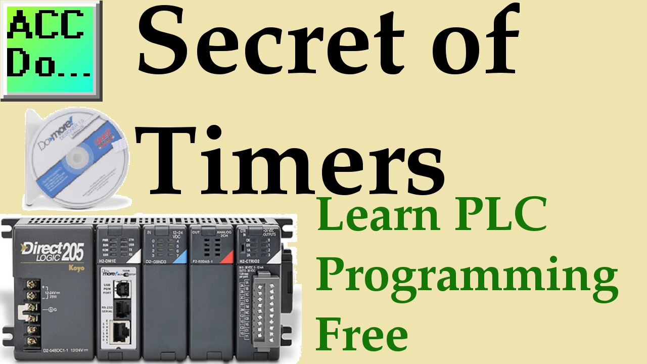 'Video thumbnail for Learn PLC Programming - Free 8 - The Secret of Timers in the PLC'