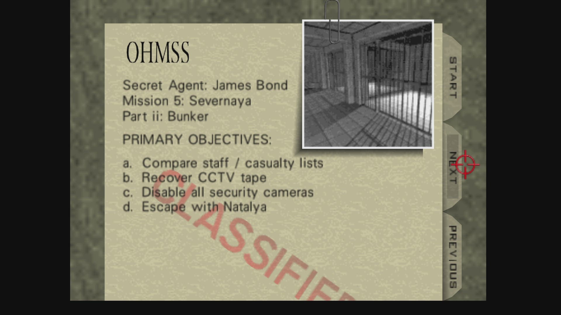 'Video thumbnail for GoldenEye 007 on Xbox Series X | Bunker II Level'