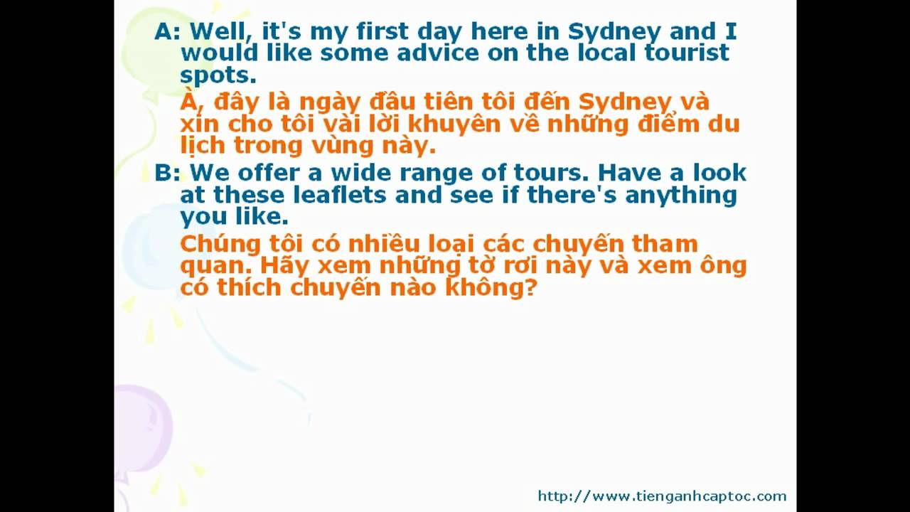 'Video thumbnail for English For Tourists Unit 08 Dialogue 001'