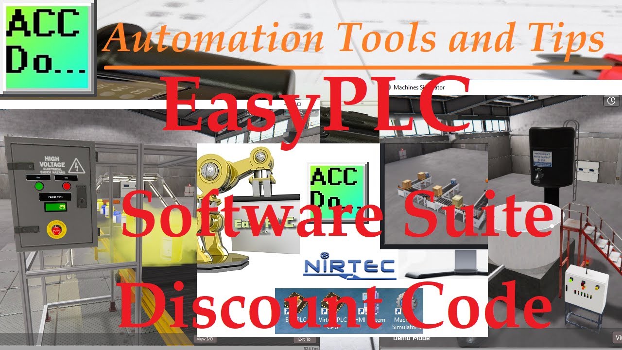 'Video thumbnail for Automation Tools - EasyPLC Discount Code'