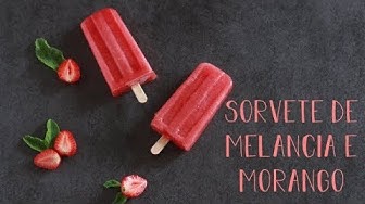 Video thumbnail for Sorvete de Melancia e Morango | Made by Choices