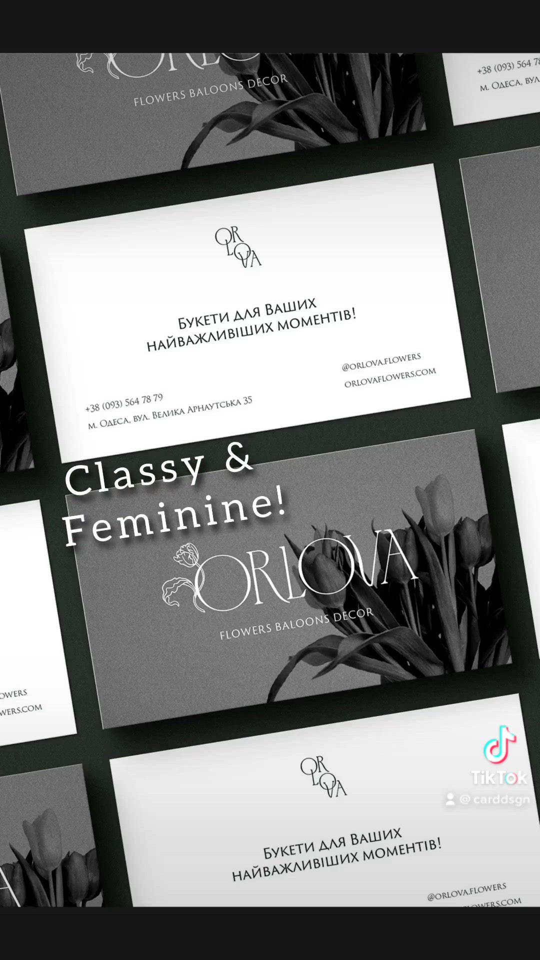 Video thumbnail for Orlova Florist Business Card