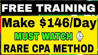 Video thumbnail for 3 Steps = $146 Day With This FREE CPA App | CPA Marketing Method For Beginners 2022
