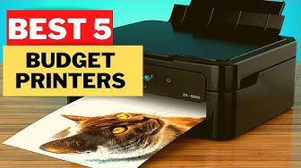Video thumbnail for 5 Best Budget Printers 2022