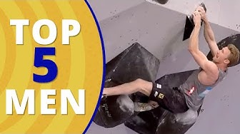 'Video thumbnail for Top 5 Men Climbing at the Olympics 2021 Tokyo'