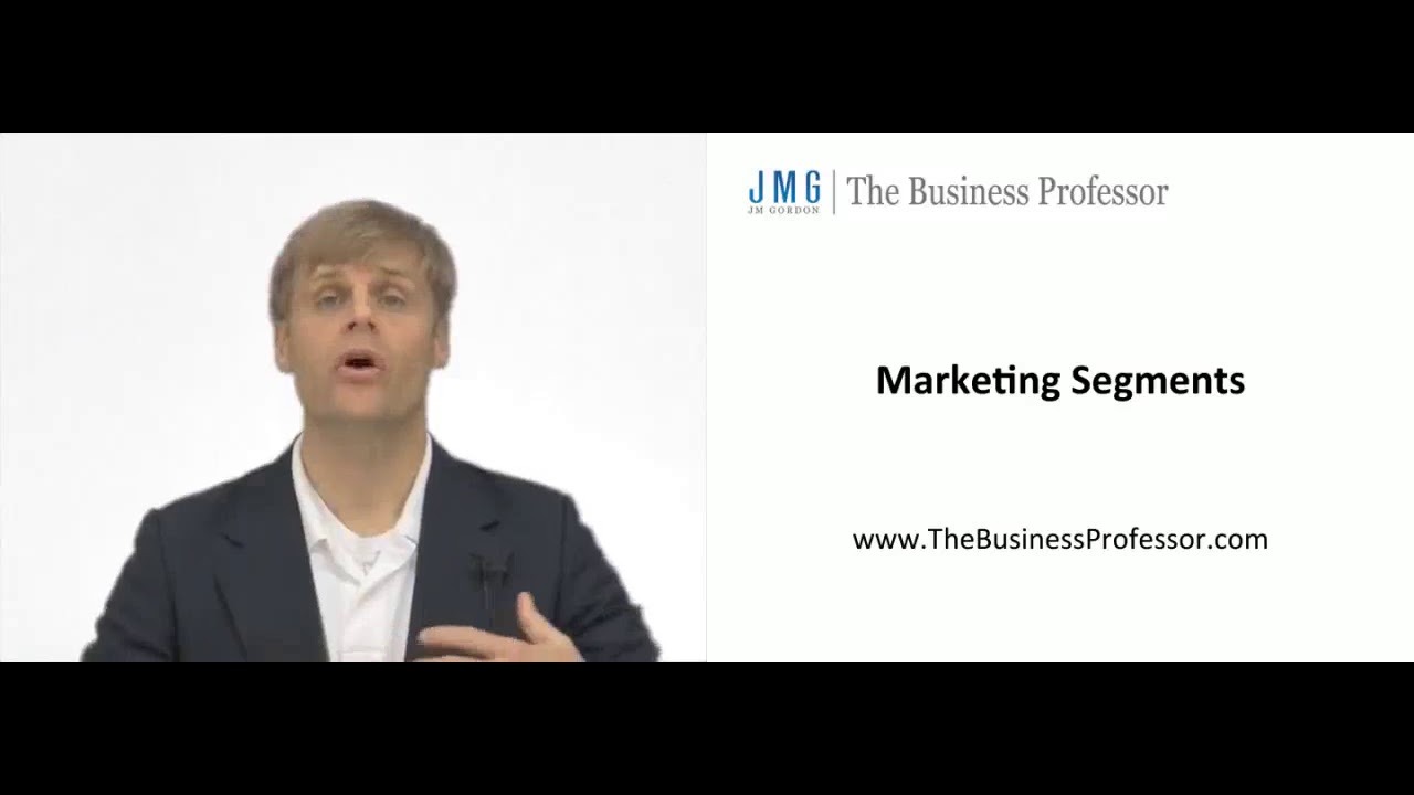 'Video thumbnail for Market Plan Market Segments'