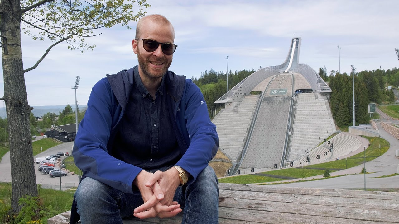 'Video thumbnail for Visit the Holmenkollen Ski Jump in Oslo'