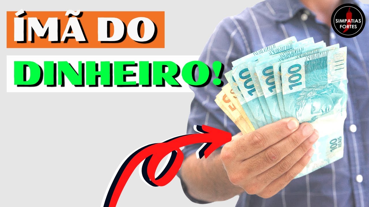 'Video thumbnail for Simpatia para GANHAR DINHEIRO HOJE MESMO - Faça a simpatia do ímã do dinheiro!'