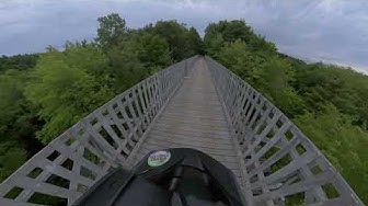 'Video thumbnail for Mush-A-Mush Bridge - The Dynamite Trail in Mahone Bay, Nova Scotia'