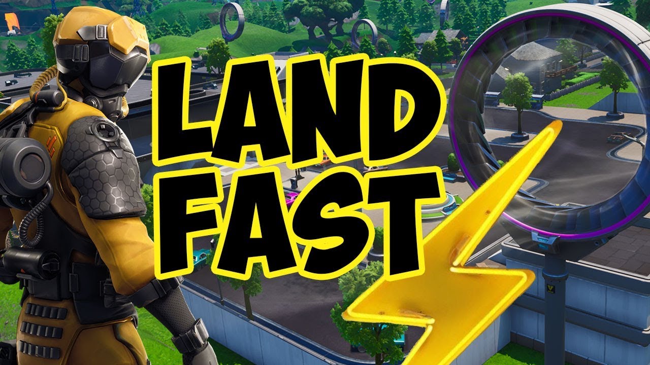 Video thumbnail for How Do I Land Faster In Fortnite with Slipstreams in Season 9