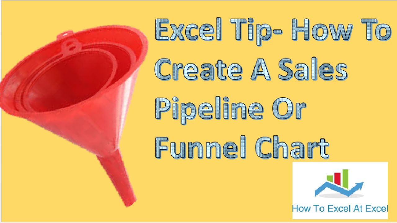 Video thumbnail for Excel Tip   How To Create A Sales Pipeline Or Funnel Chart