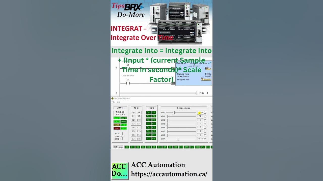 'Video thumbnail for Do-More INTEGRAT - Integrate Over Time'