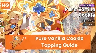 'Video thumbnail for Pure Vanilla Cookie Toppings Build (Cookie Run Kingdom)'