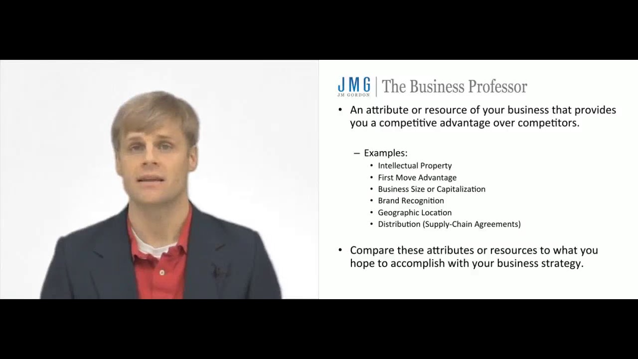 'Video thumbnail for Competitive Advantage'