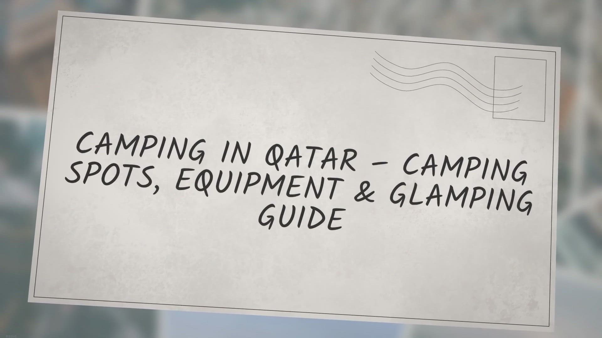 Video thumbnail for Camping in Qatar - Camping Spots, Equipment & Glamping Guide