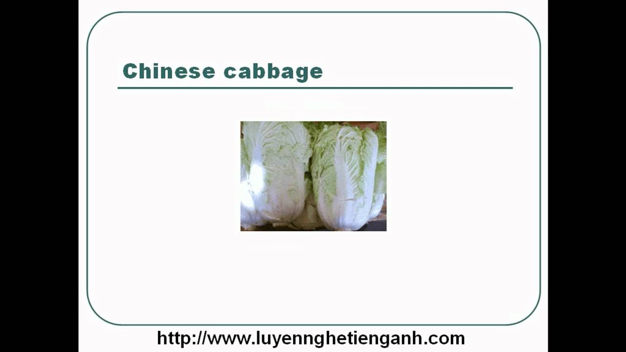 'Video thumbnail for Learn English Vocabulary Through Pictures - Topic - Vegetables Lesson 01'