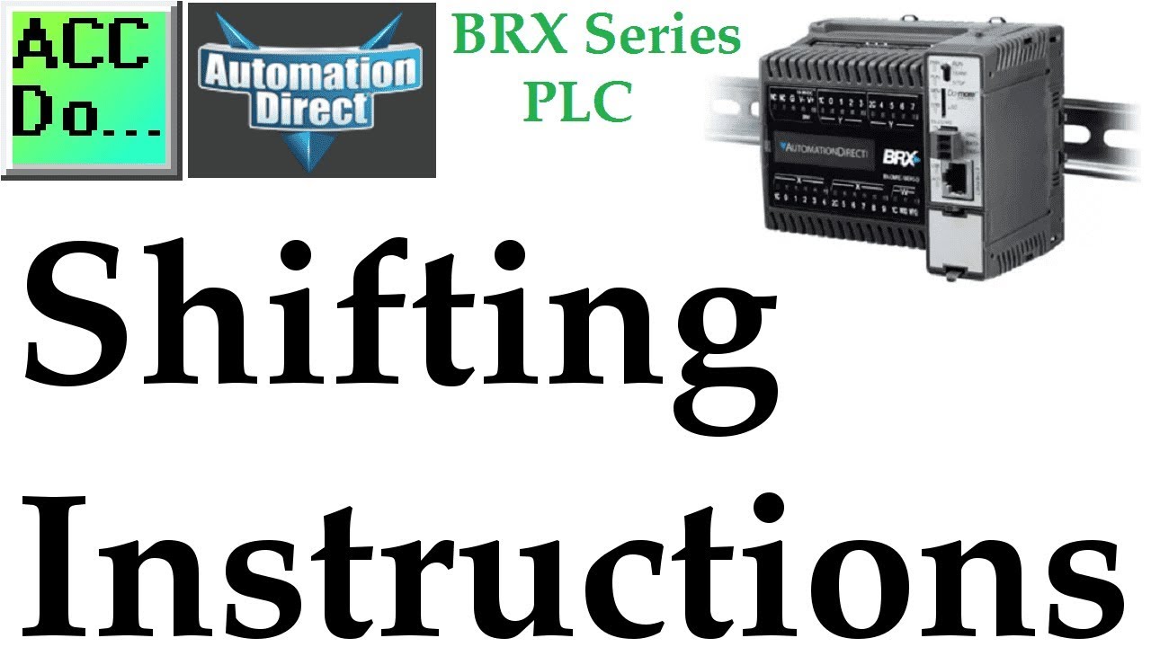 'Video thumbnail for BRX Do-More PLC Shifting Instructions'
