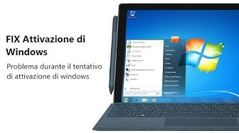 Video thumbnail for FIX Attivazione di Windows: Problema durante il tentativo di attivazione di windows
