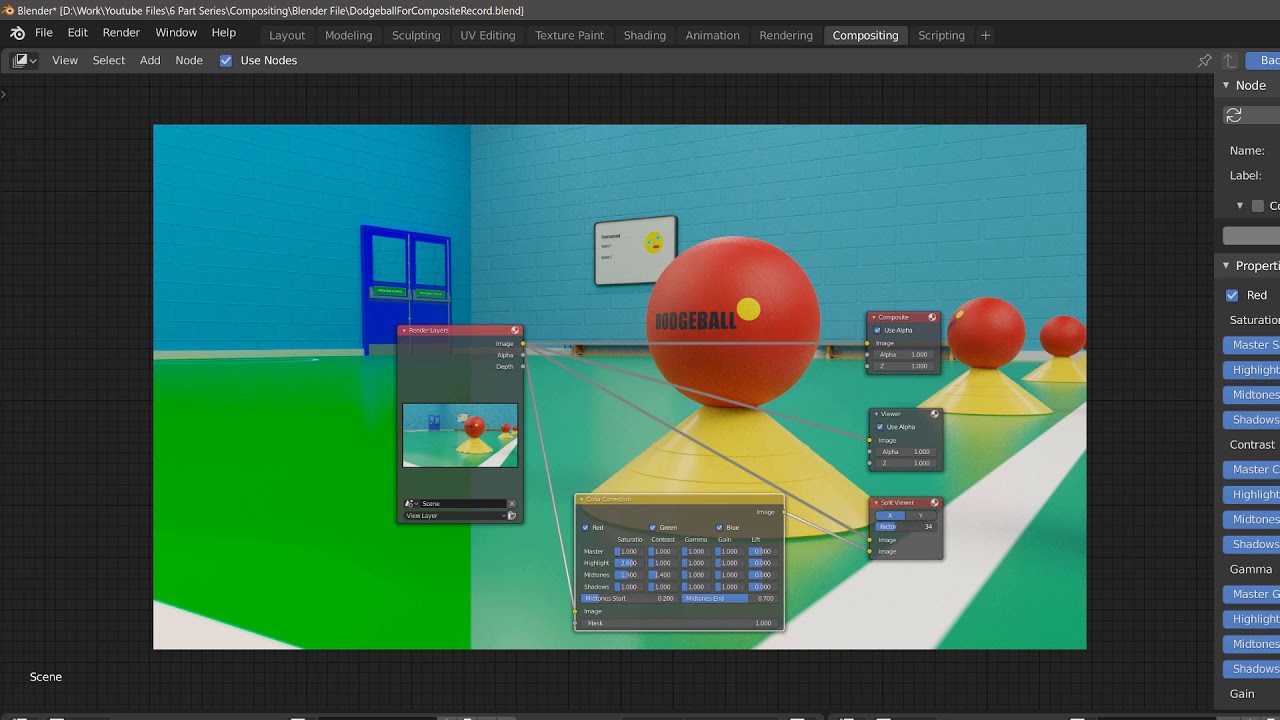 Video thumbnail for Beginner Series To Compositing In Blender 2.8