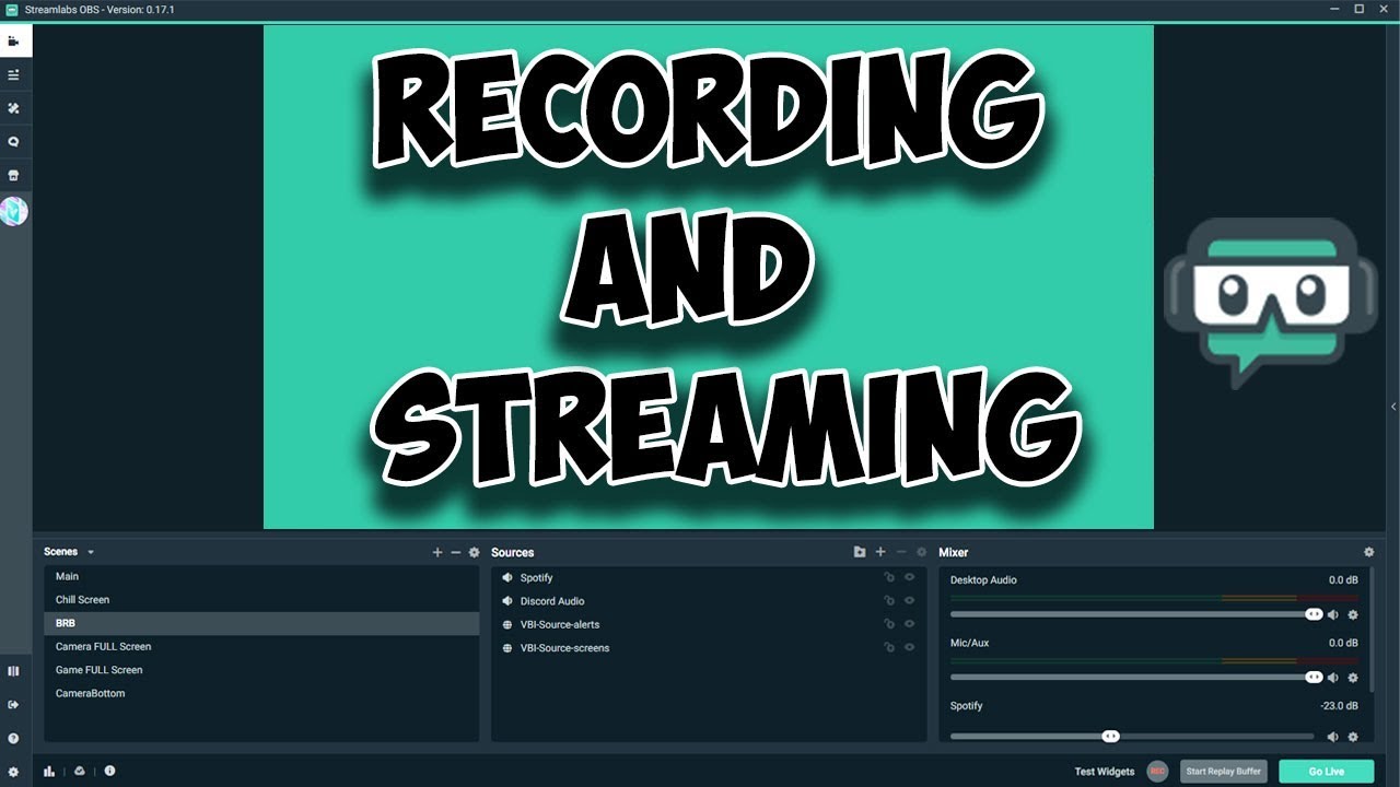 Video thumbnail for Streamlabs Obs Best Settings 2019 for Streaming and Recording - Crystal Clear!