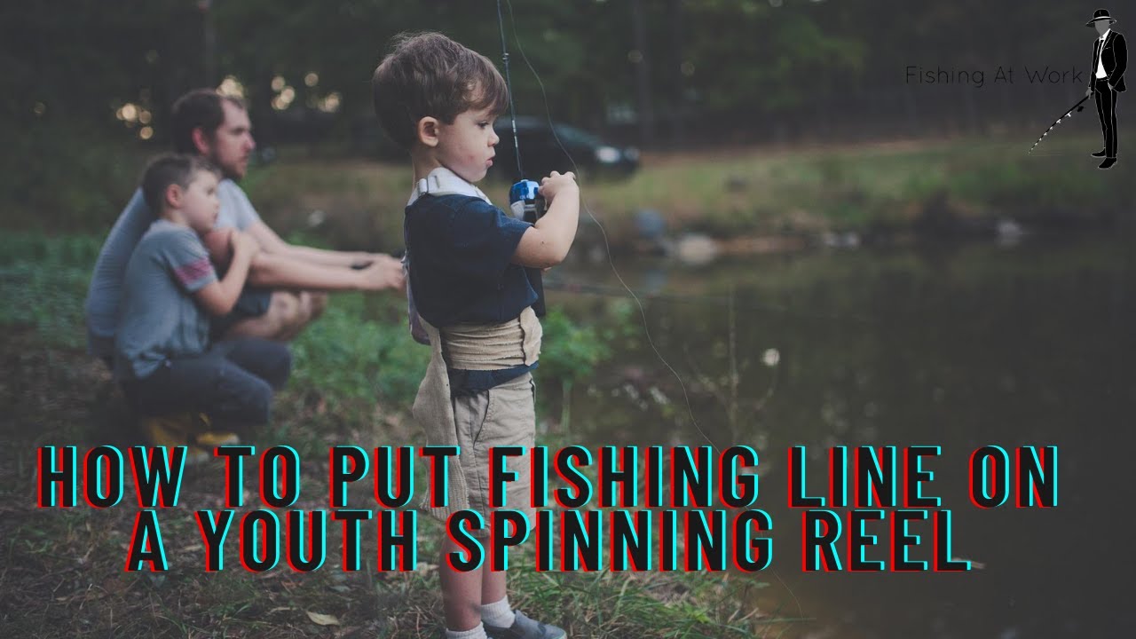 'Video thumbnail for how to put fishing line on a youth spinning reel - Lightweight Fishing Gear Upgrades'