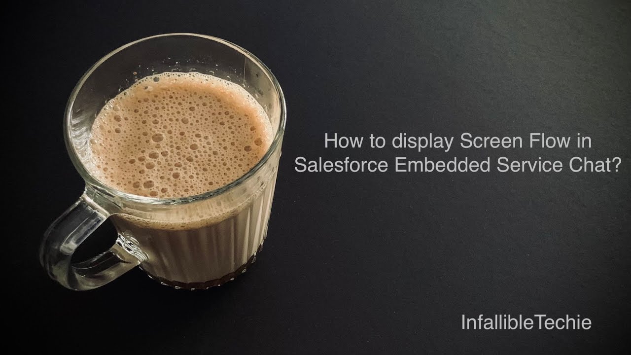 'Video thumbnail for Display Screen Flow in Salesforce Embedded Service Chat'