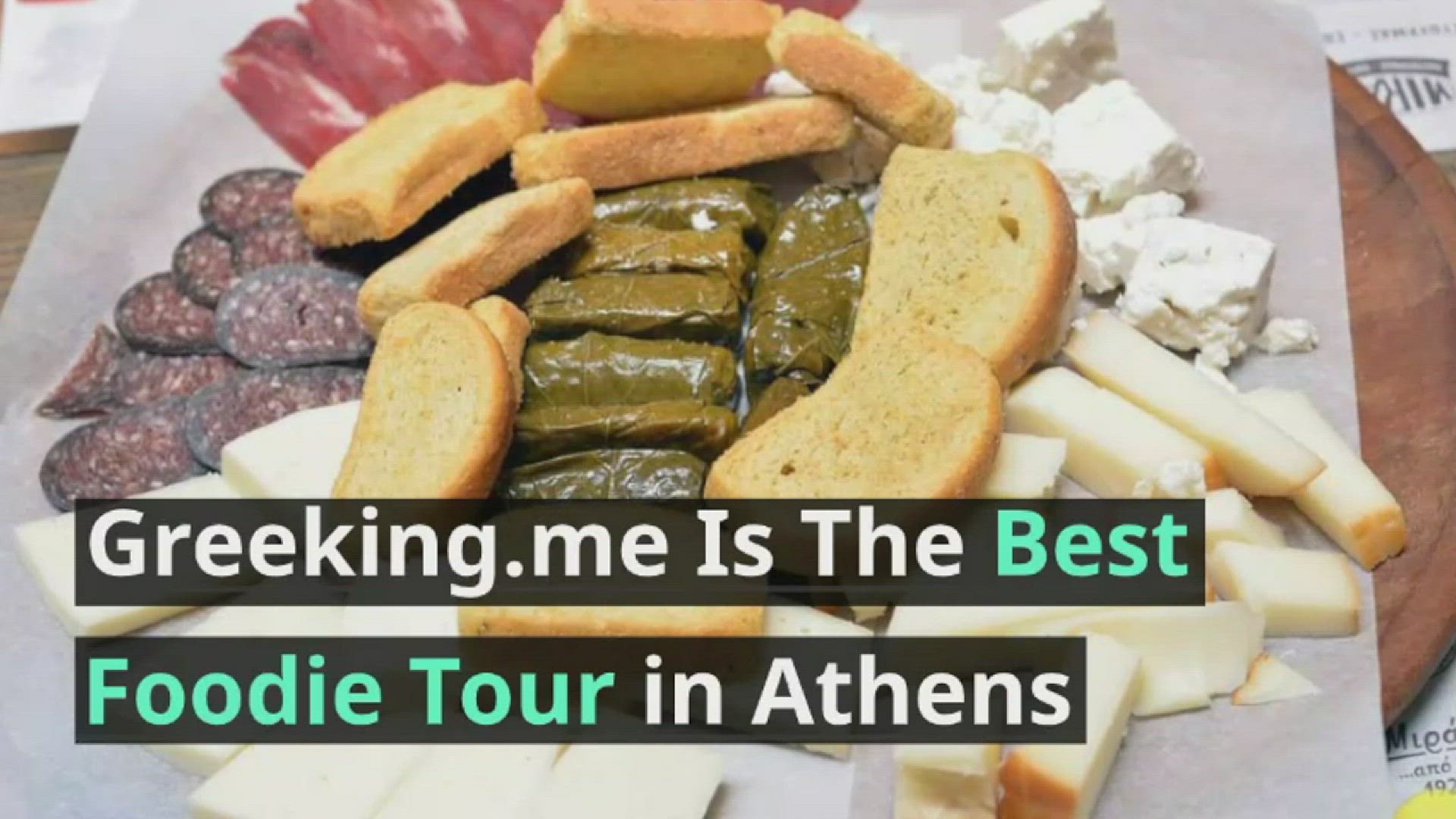 'Video thumbnail for Greeking Food tour'