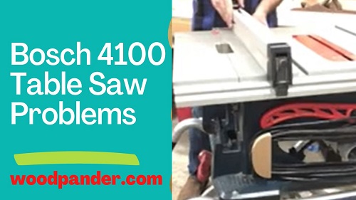 'Video thumbnail for Bosch 4100 Table Saw Problems With Potential Solutions'